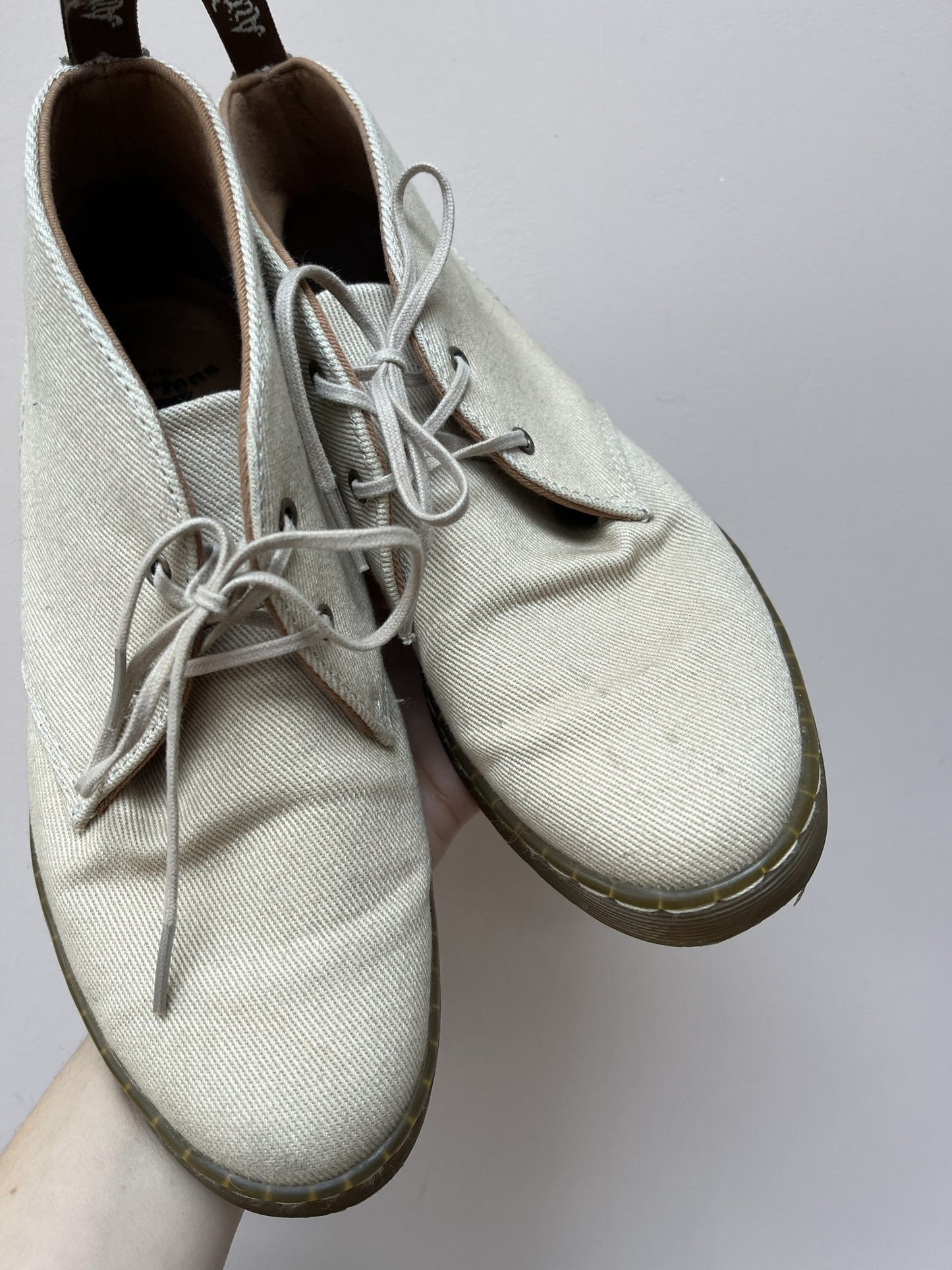 Doc Martens canvas desert boots UK5