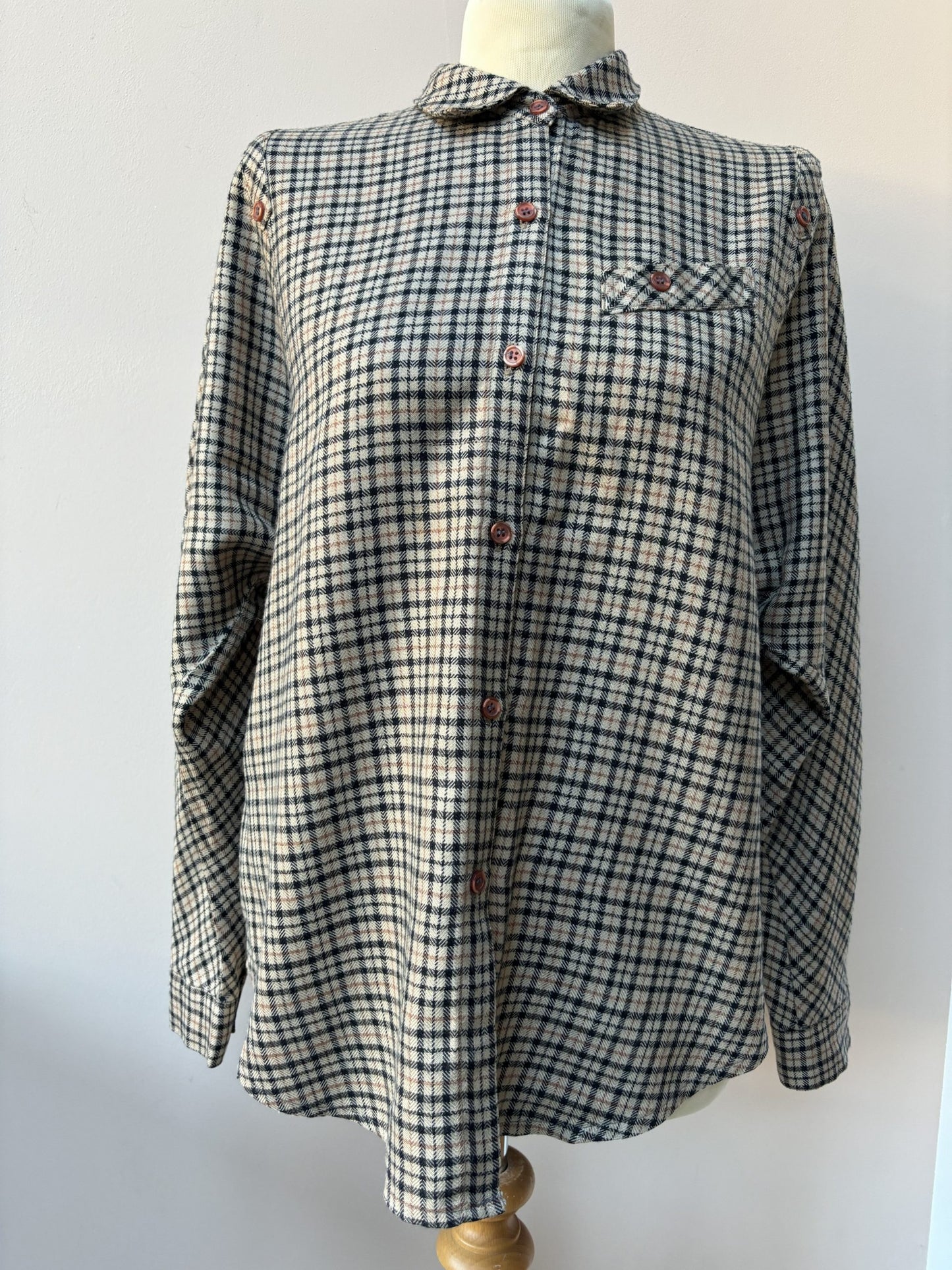 Vintage check shirt. Size 10/12
