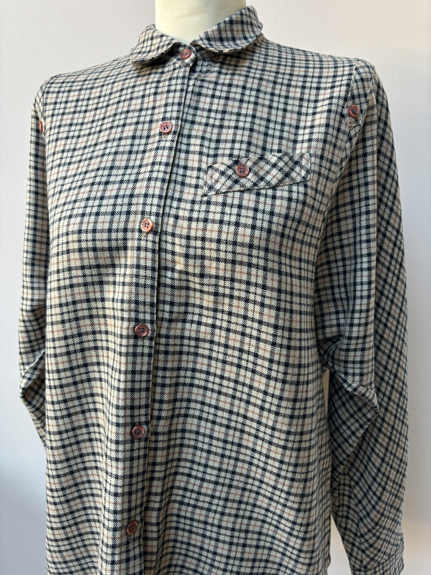 Vintage check shirt. Size 10/12