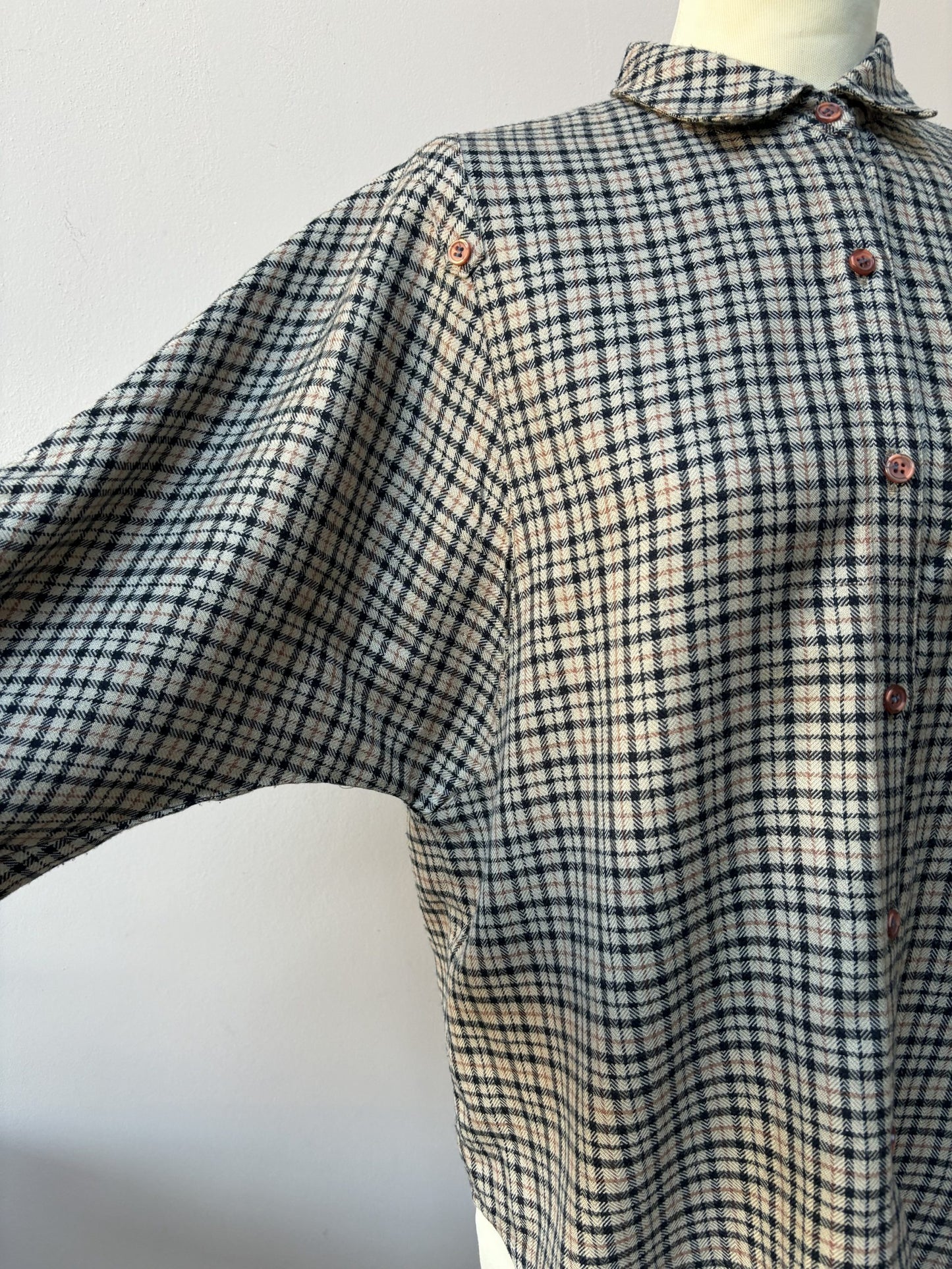 Vintage check shirt. Size 10/12