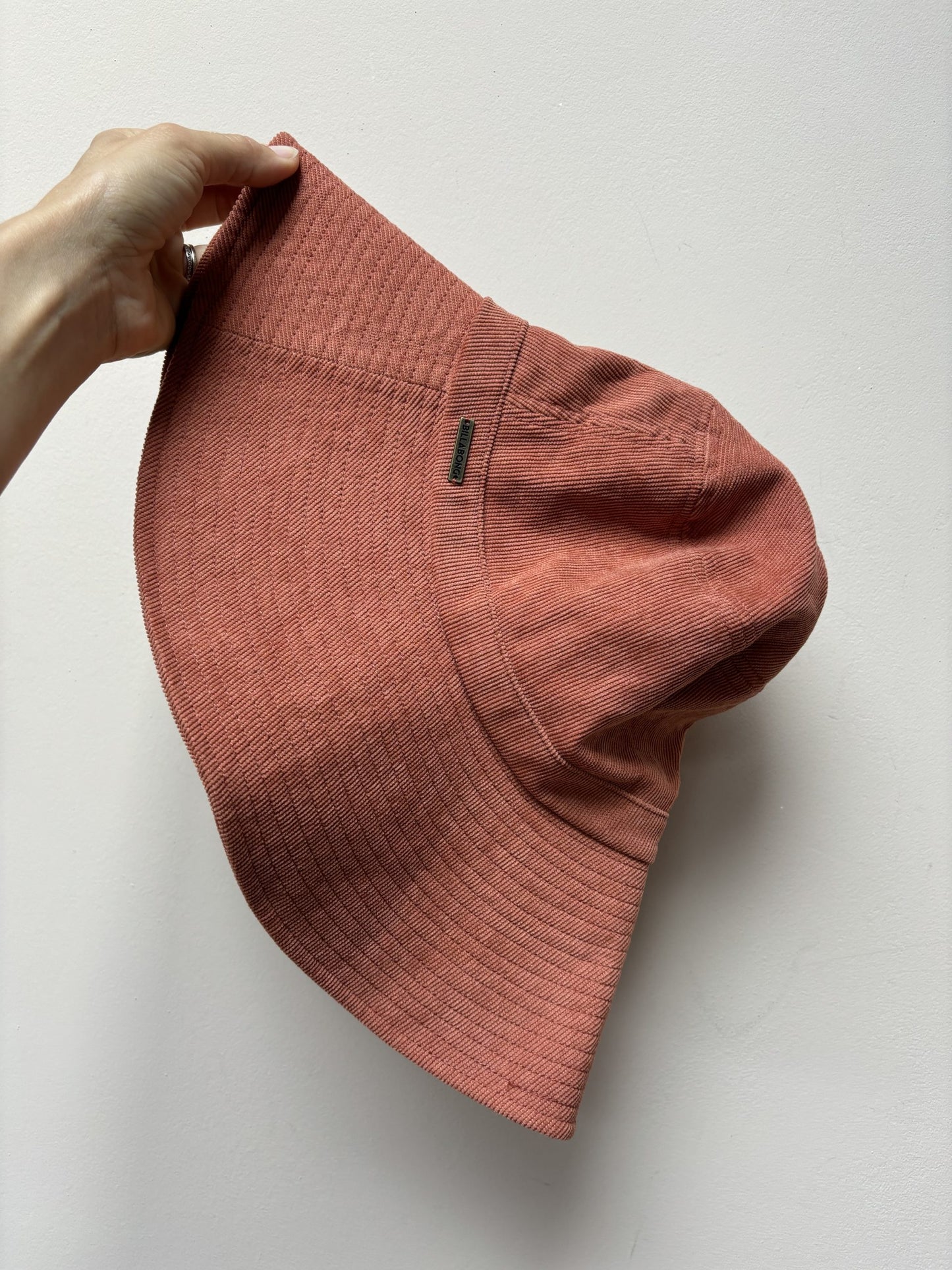 Cotton rust soft cord hat one size