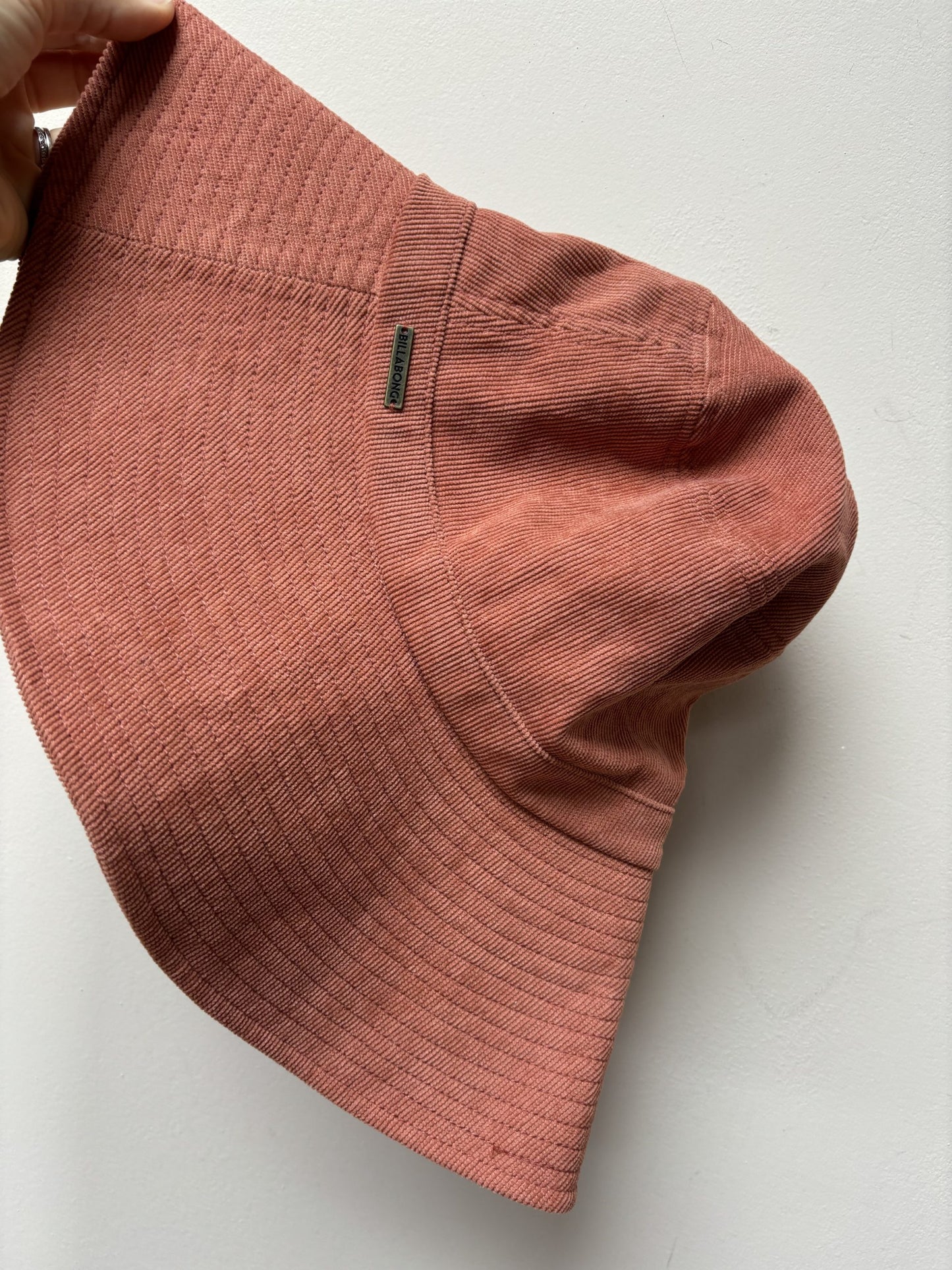 Cotton rust soft cord hat one size