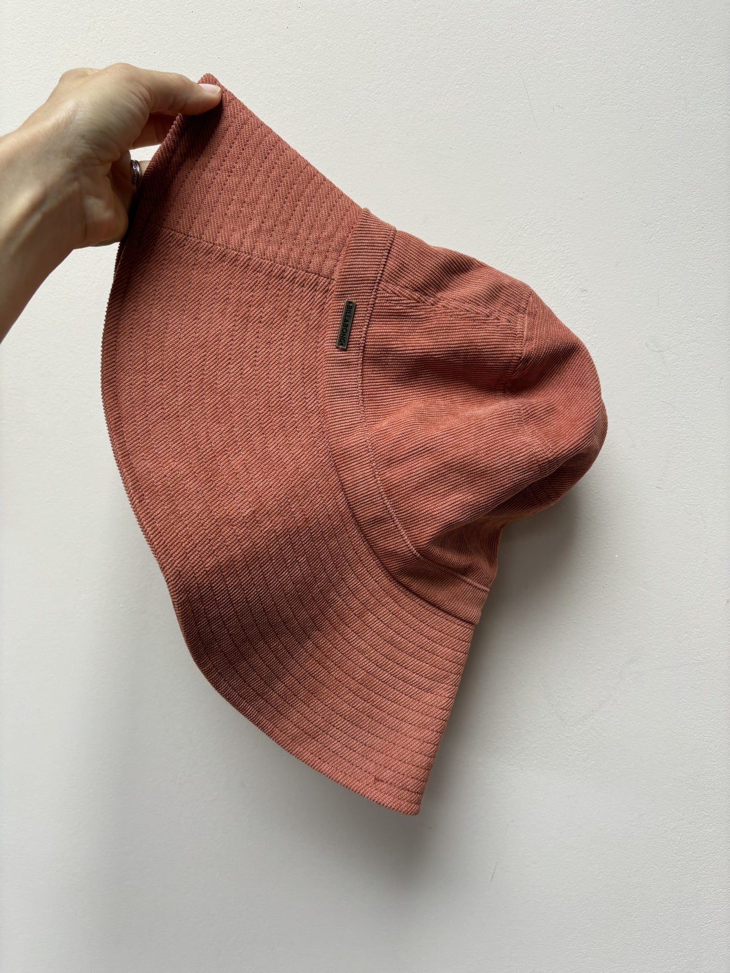 Cotton rust soft cord hat one size