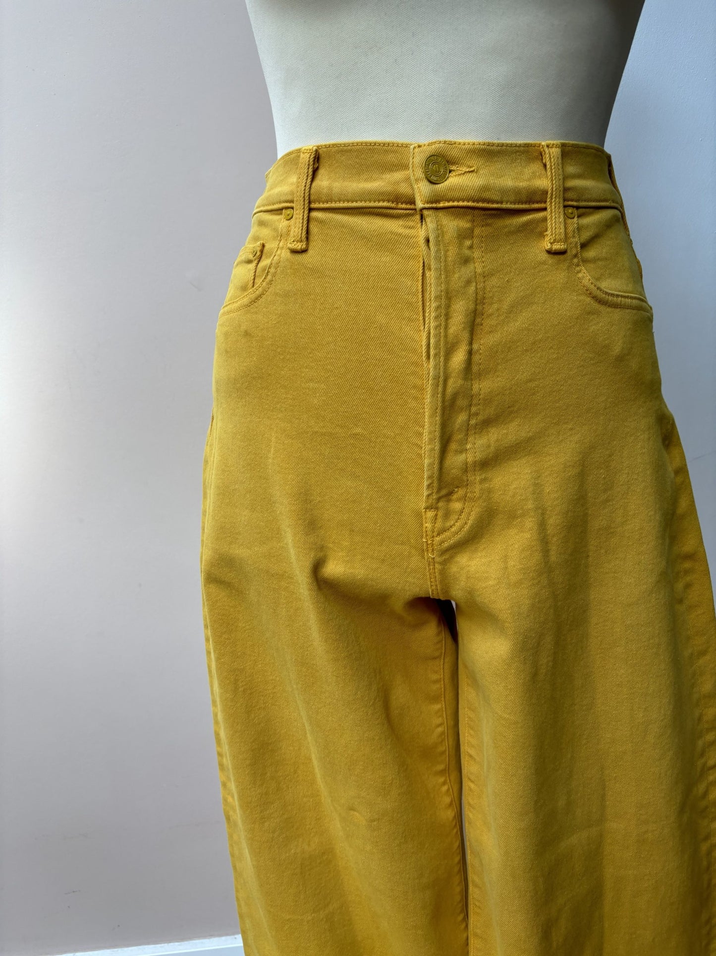 Mustard Mother trousers size 10/12