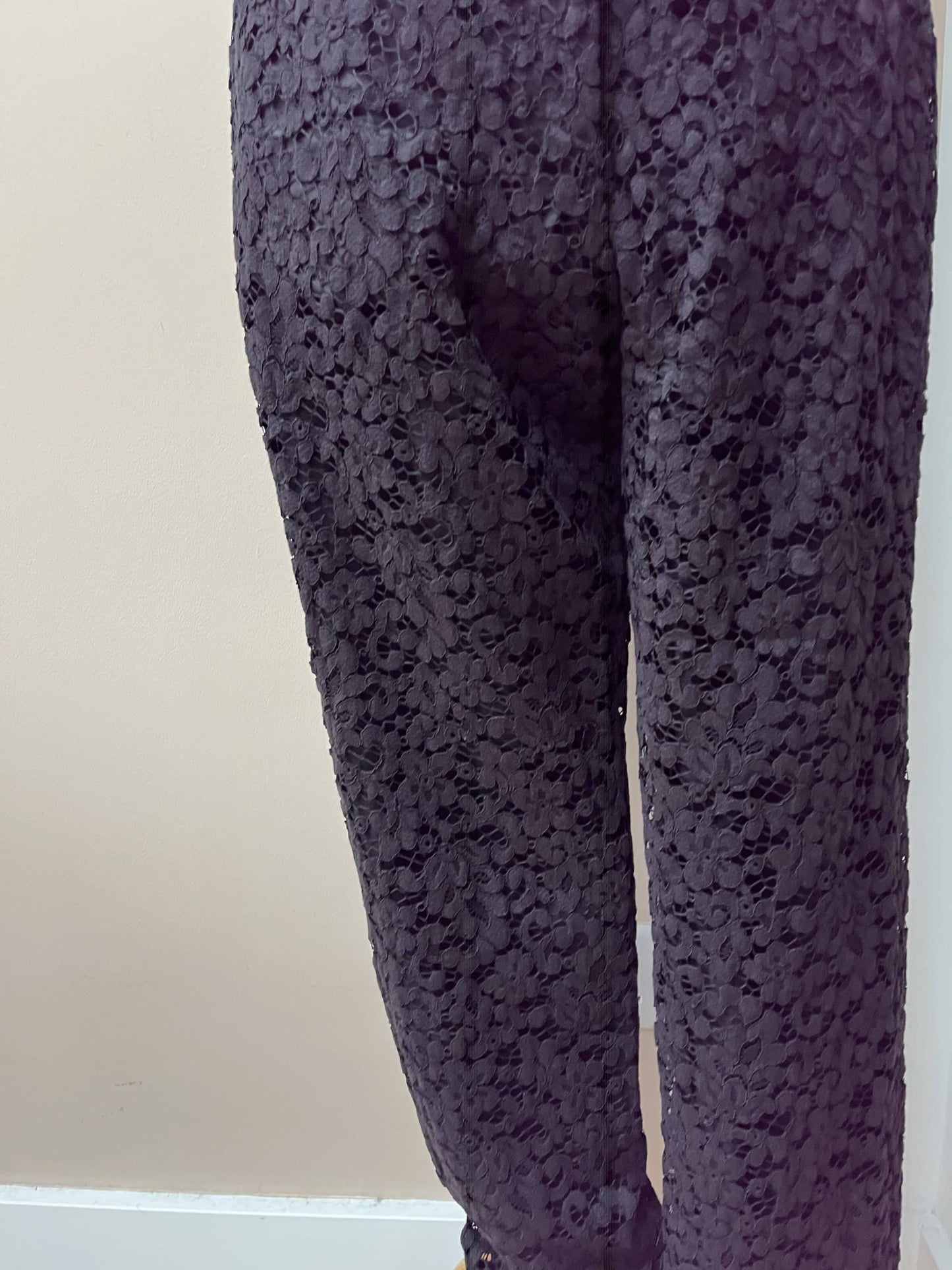 The Kooples black lace trousers. Size 38 (U.K. 10)