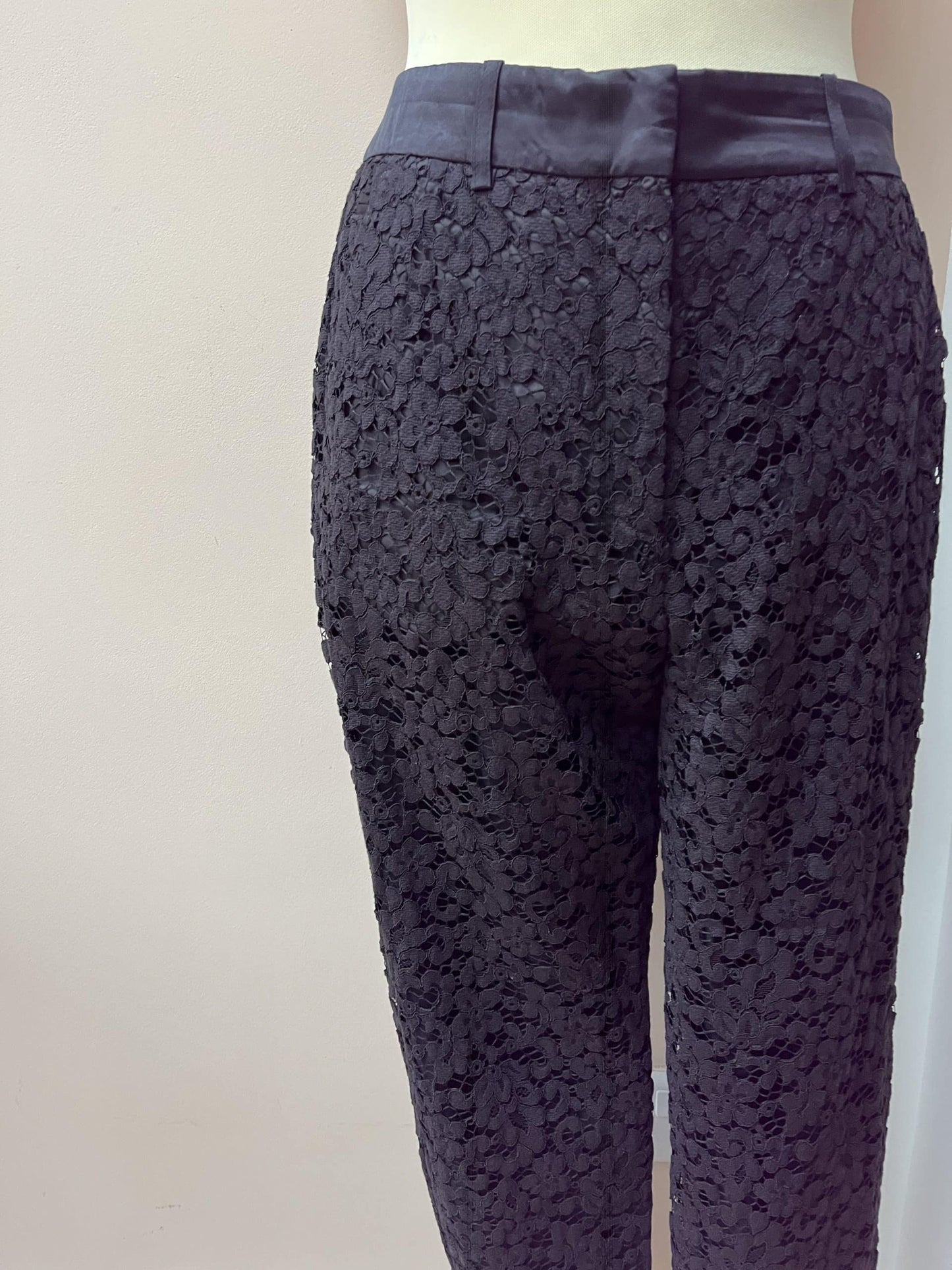 The Kooples black lace trousers. Size 38 (U.K. 10)