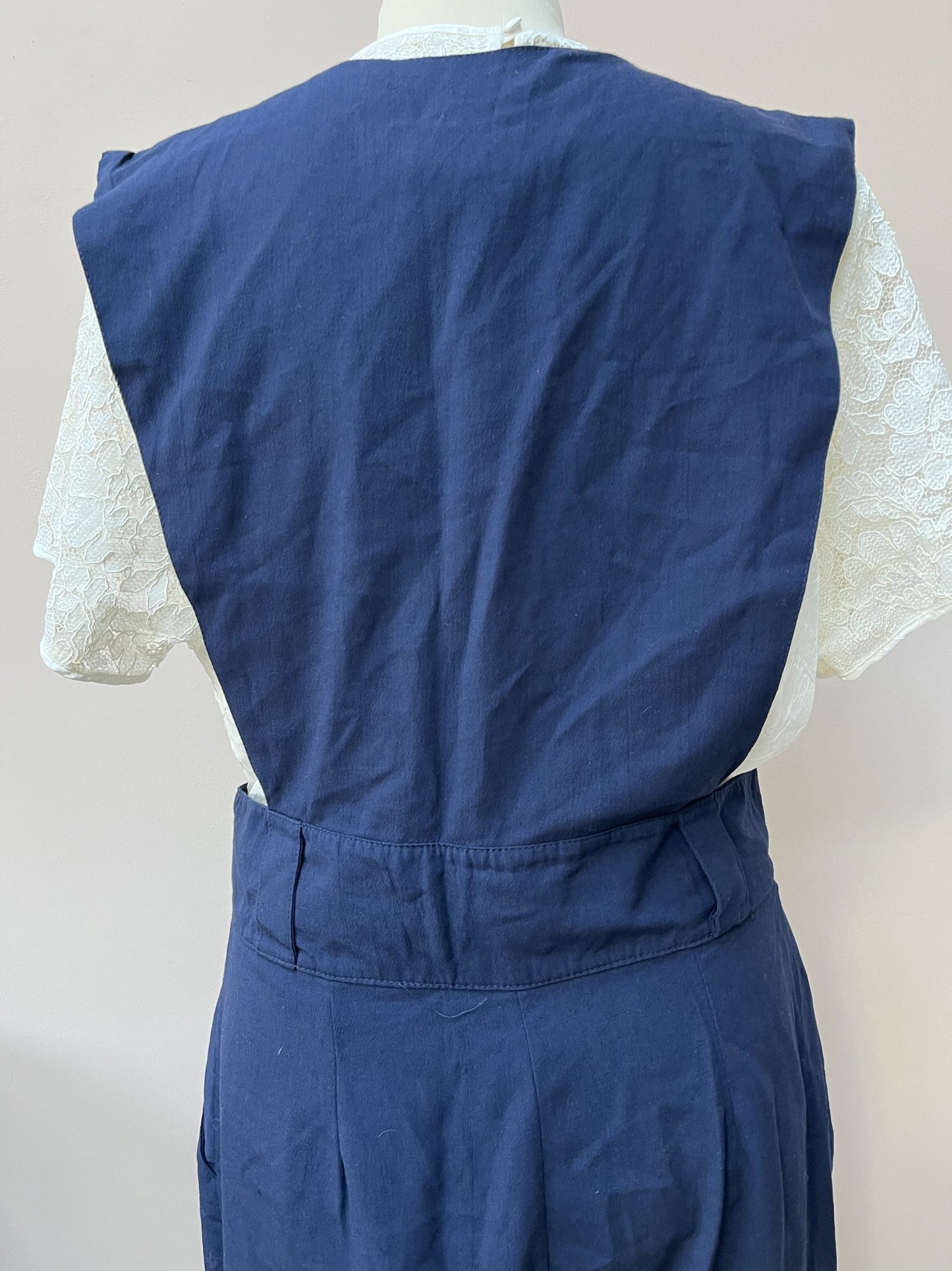 Vintage navy playsuit size 10
