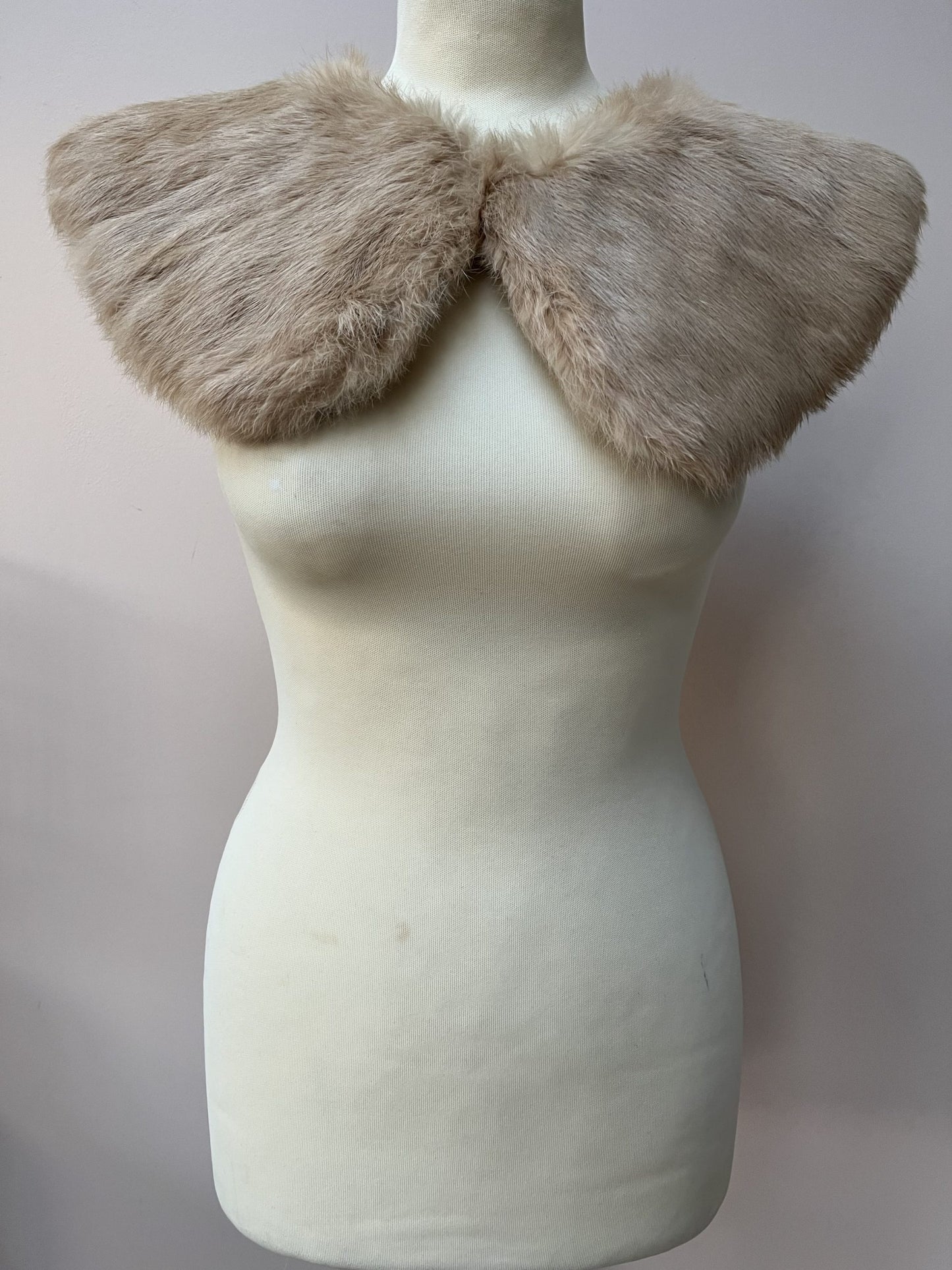 Fur collar one size