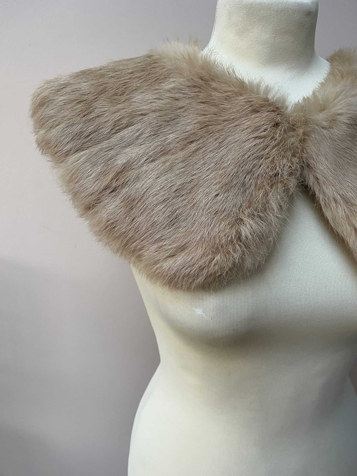Fur collar one size