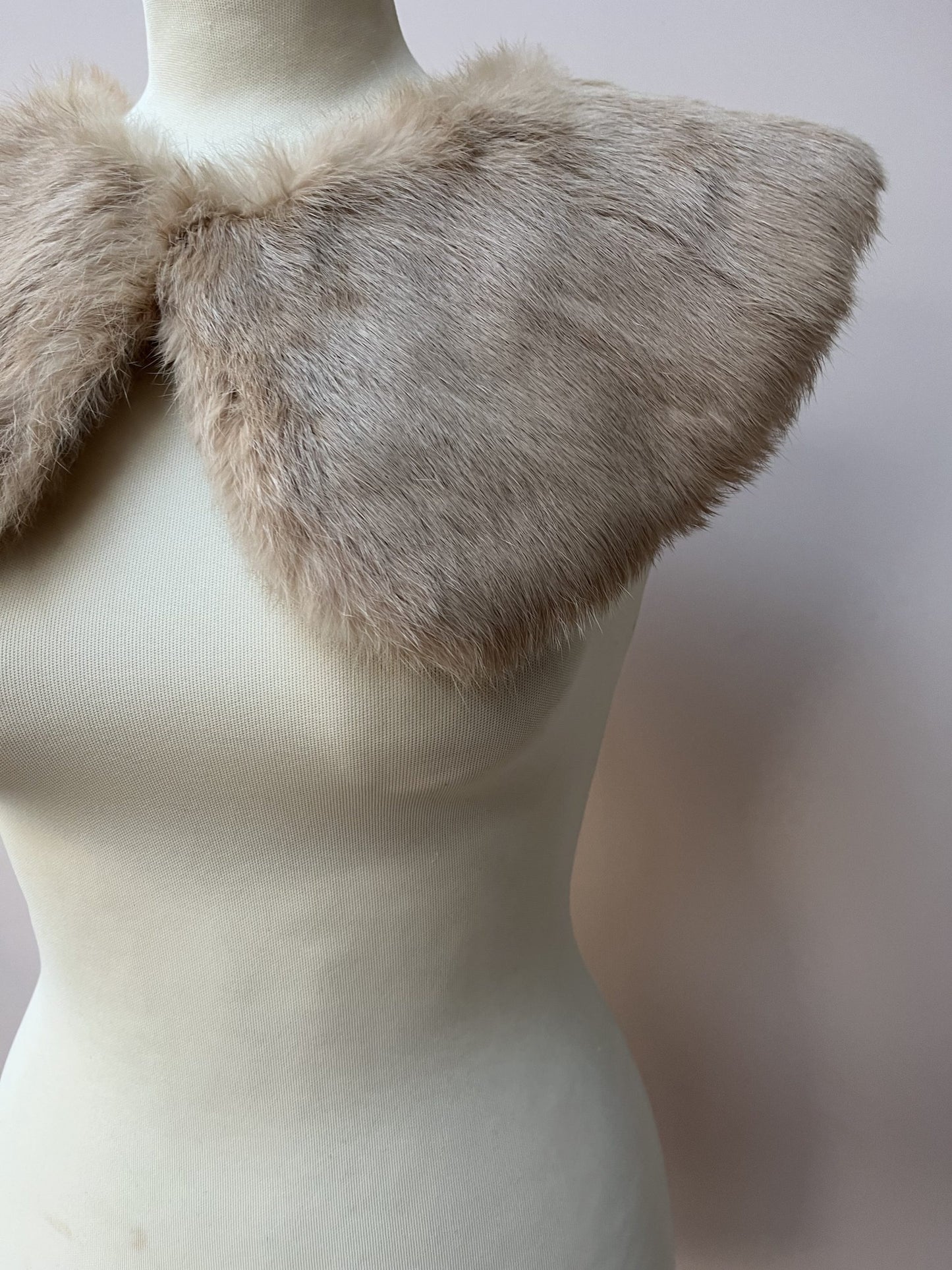 Fur collar one size