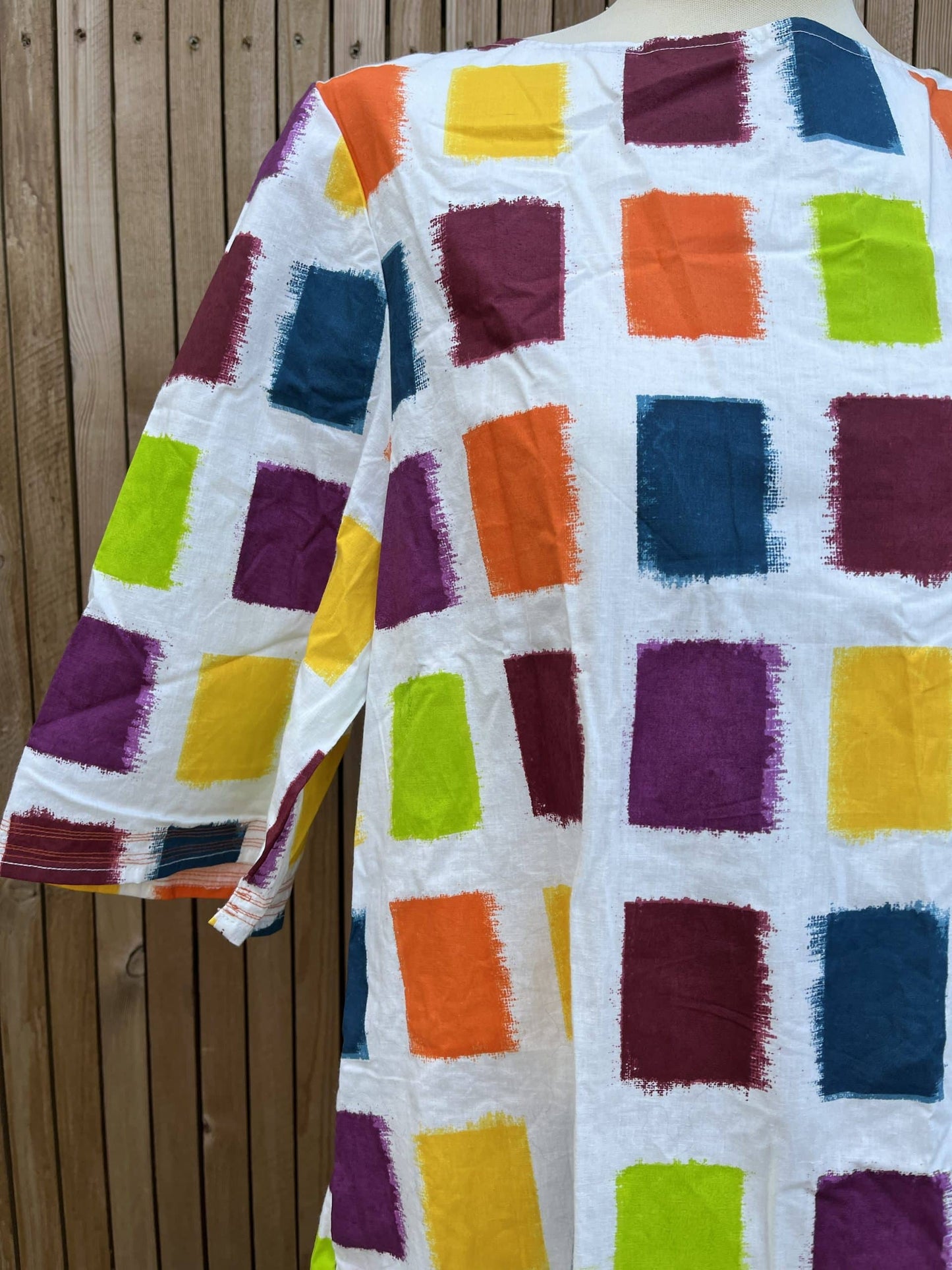 Colour block dress size M