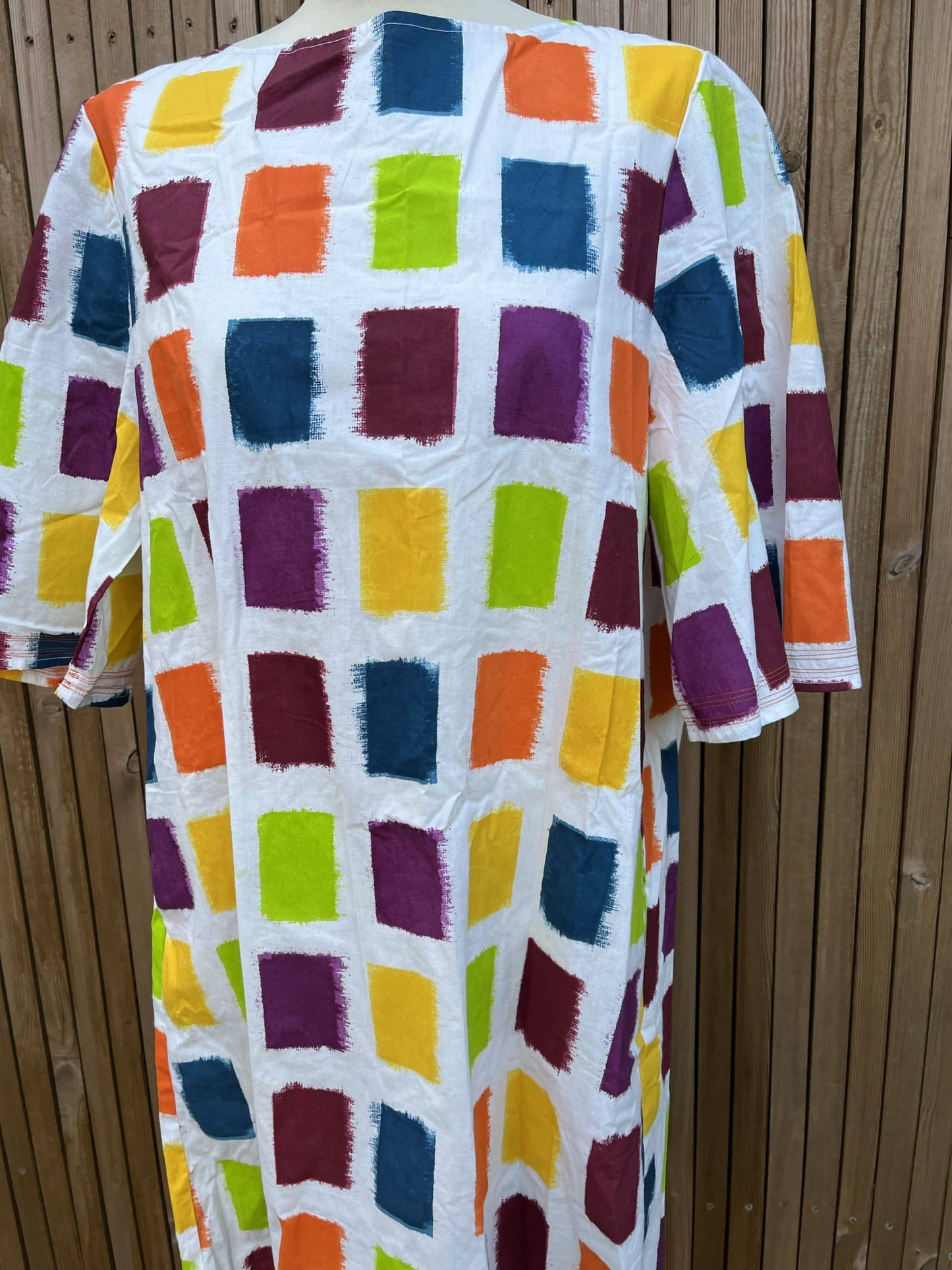Colour block dress size M