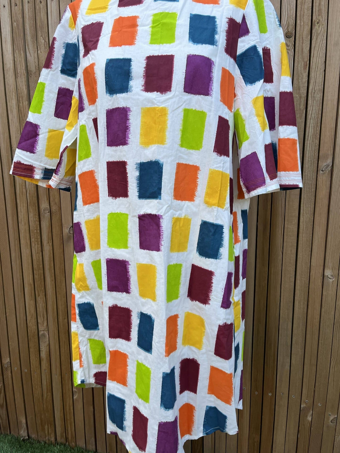 Colour block dress size M