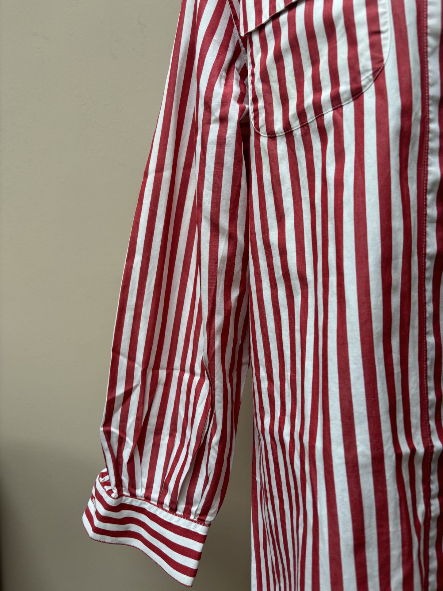 Vintage striped cotton shirt size 8/10