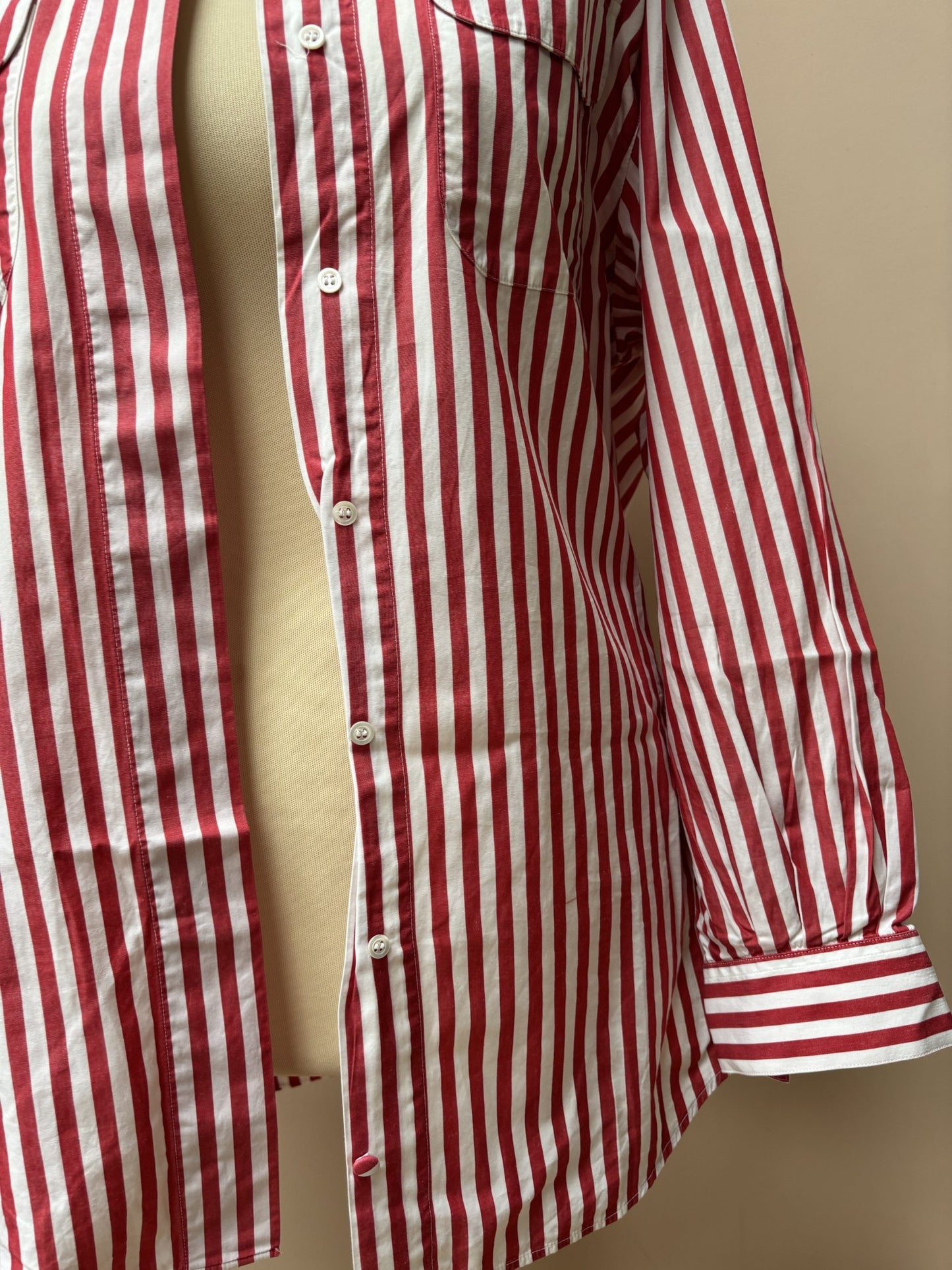 Vintage striped cotton shirt size 8/10