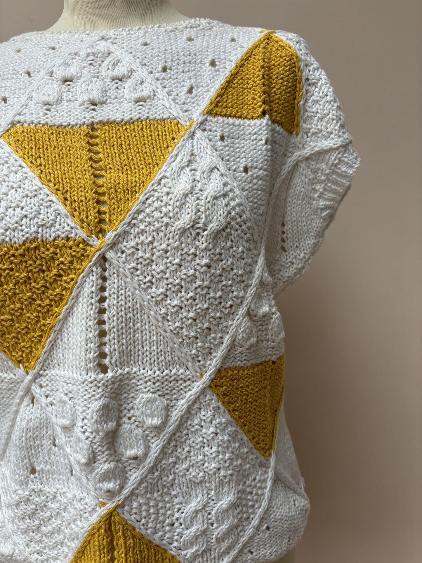 Vintage cotton knit jumper size 10/12