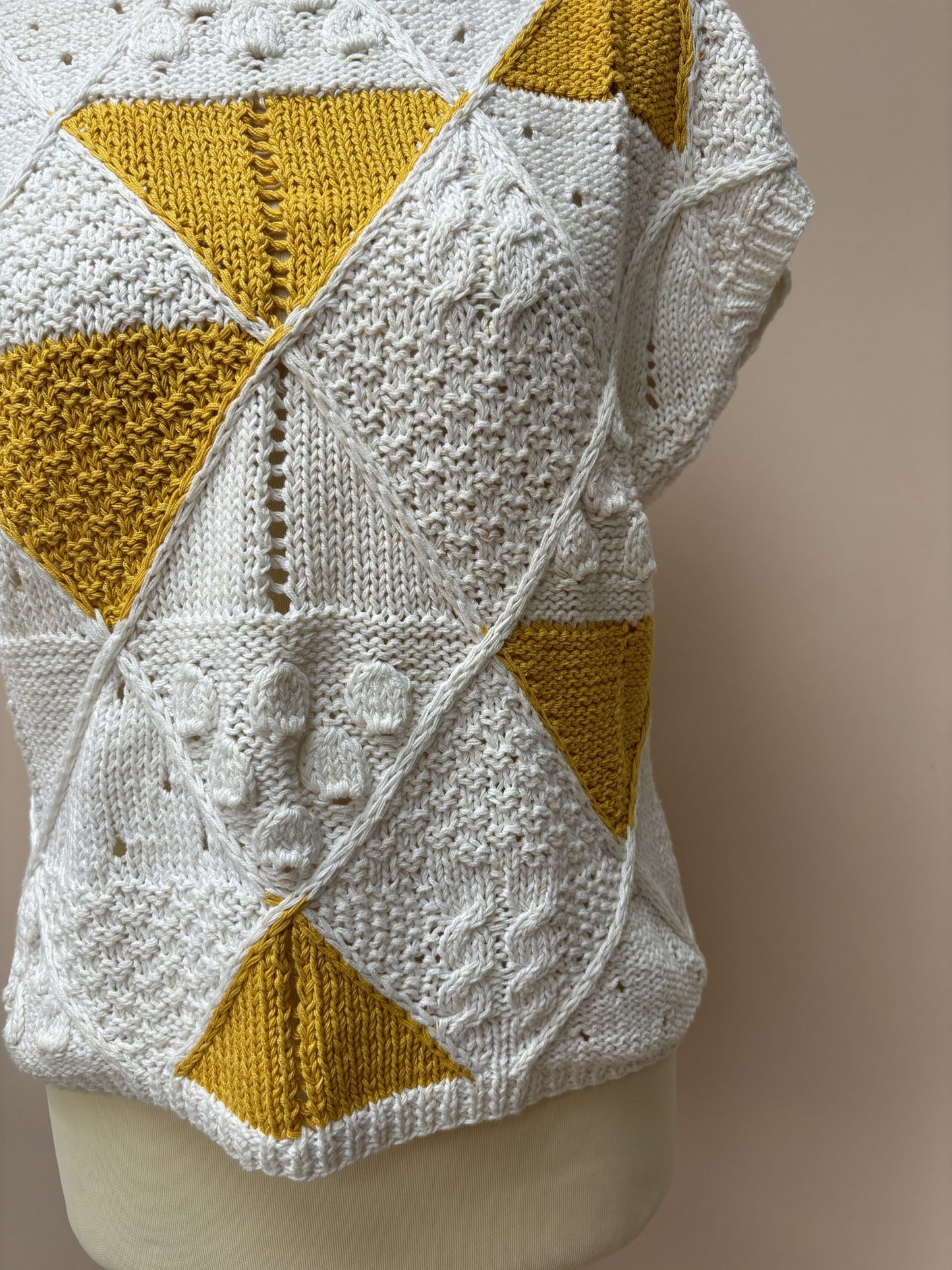 Vintage cotton knit jumper size 10/12