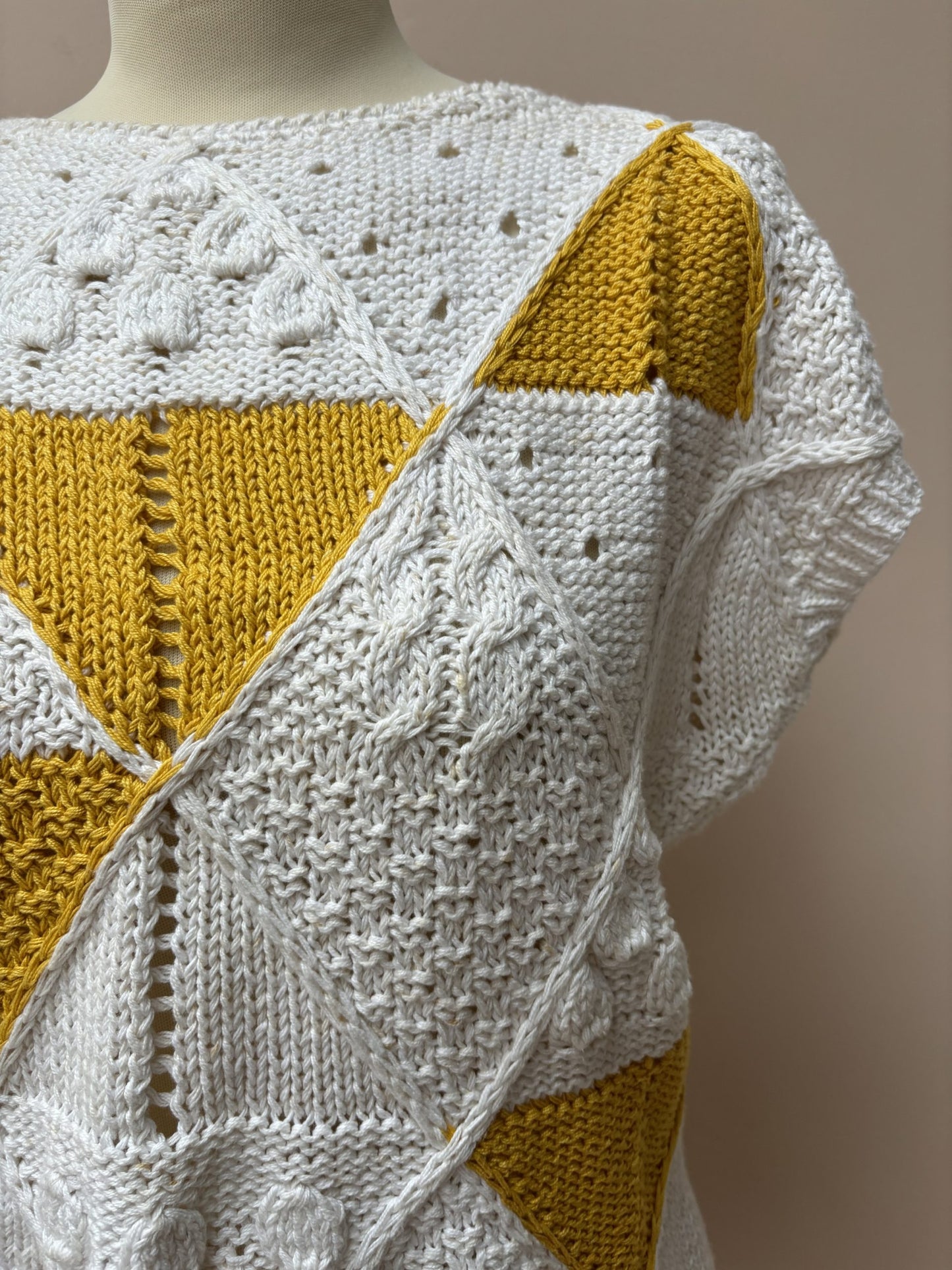 Vintage cotton knit jumper size 10/12