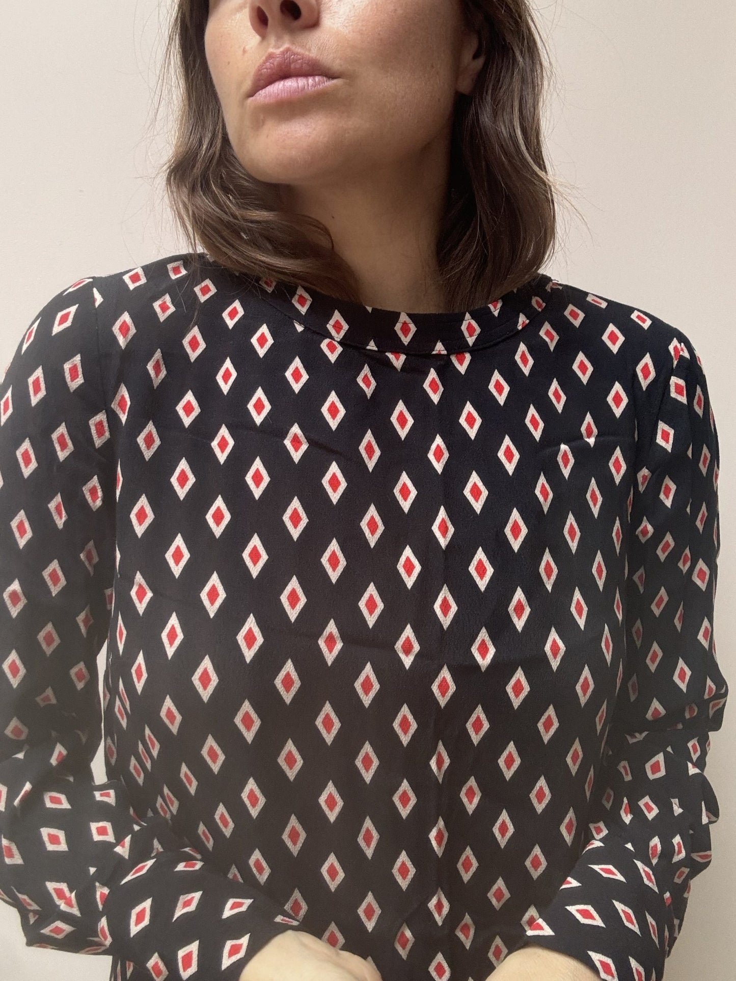 Geometric patterned dress size 10